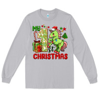 Moon Dust my first christmas unicorn Long Sleeve Tee - FaDigitalArtStudio