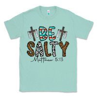 Seafoam be salty matthew 5. 13 Classic Tee - CowhideDigitalArt