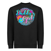 Black daddy's girl Heavyweight Sweatshirt - Zillion Design Studio