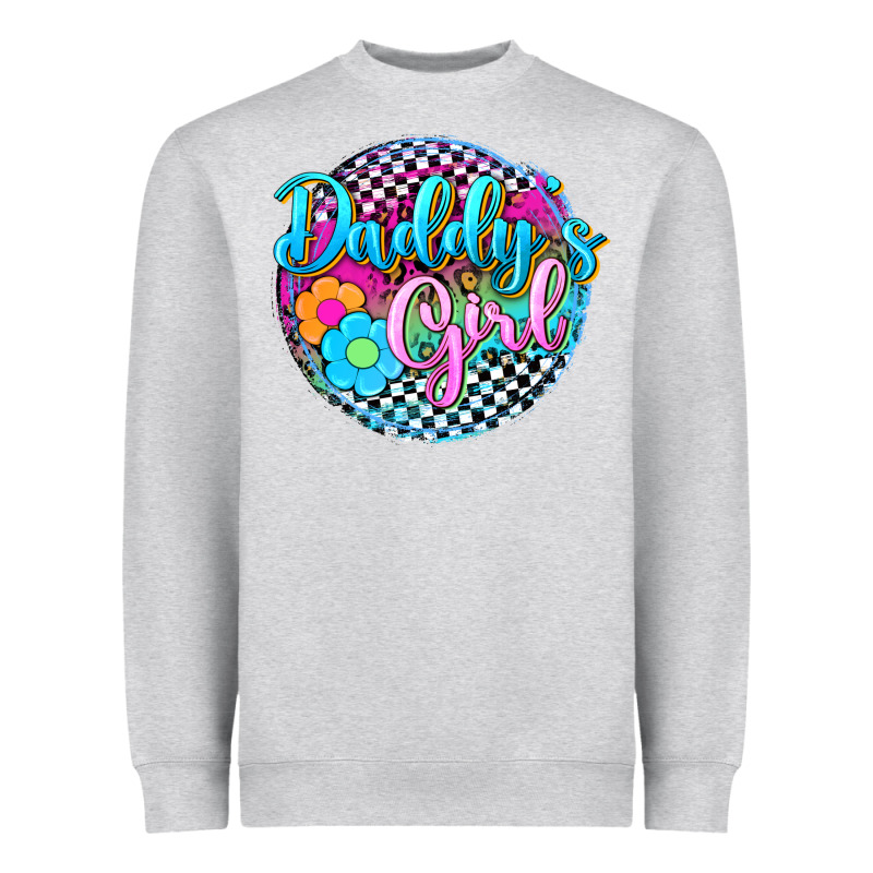 Daddy's Girl Heavyweight Sweatshirt by Zillion Design Studio | Teevron