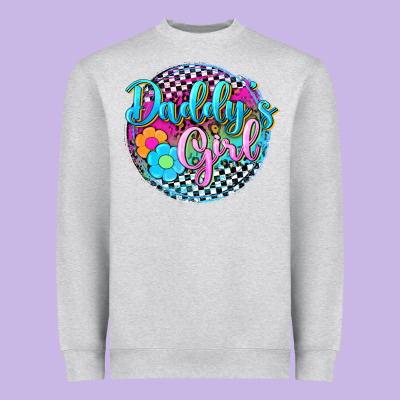 Daddy's Girl Heavyweight Sweatshirt Designed By Zillion Design Studio