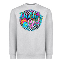 Heather Grey daddy's girl Heavyweight Sweatshirt - Zillion Design Studio