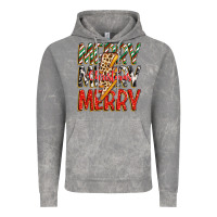 Cloud Rock merry christmas lightning bolt Vintage Hoodie - Zillion Design Studio