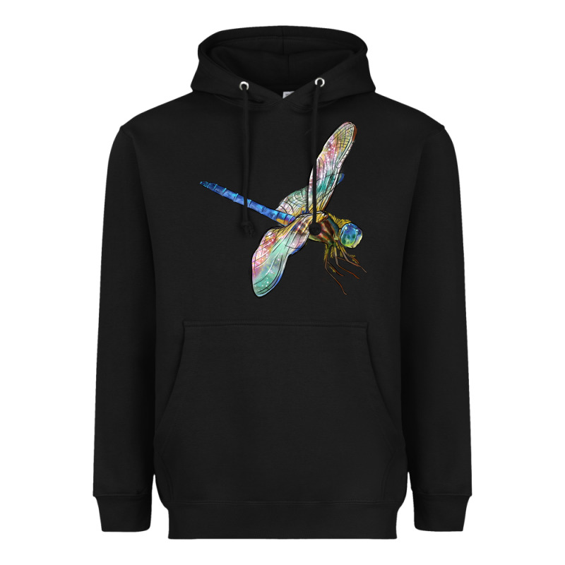 Dragon Fly Heavyweight Hoodie by LillyAllenDesigns | Teevron