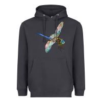Smoke Dragon Fly Heavyweight Hoodie - LillyAllenDesigns