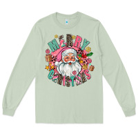 Matcha merry christmas santa Long Sleeve Tee - AdoDesignShop