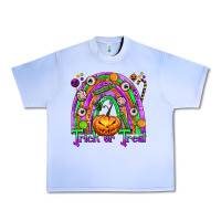 Grape Ice Trick or Treat Halloween Rainbow Urban Heavy Tee - texasbilliewilder