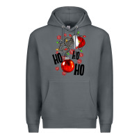 Rock Ho ho ho skeleton Premium Hoodie - NancyCooperArtShop