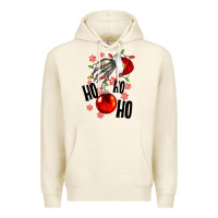 Tofu Ho ho ho skeleton Premium Hoodie - NancyCooperArtShop