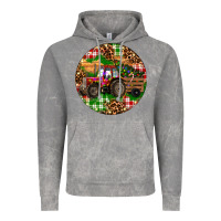 Cloud Rock Christmas Farm Red Tractor Vintage Hoodie - RanaPortraitStore