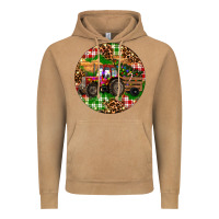 Vintage Camel Christmas Farm Red Tractor Vintage Hoodie - RanaPortraitStore