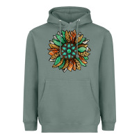 Sage thanksgiving fall sunflower Heavyweight Hoodie - Jasminsmagicworld