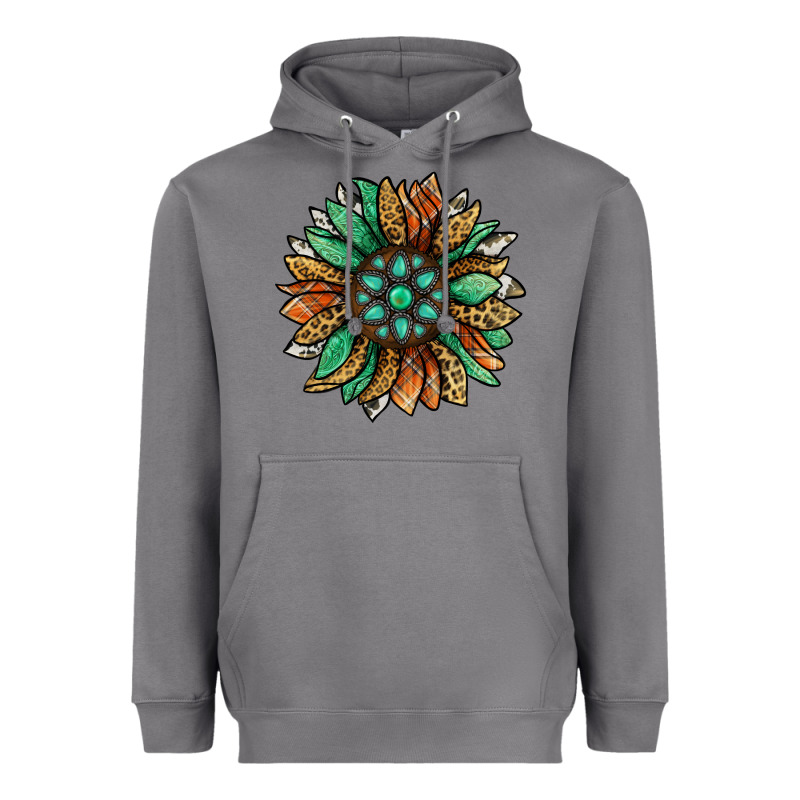 Thanksgiving Fall Sunflower Heavyweight Hoodie by Jasminsmagicworld | Teevron