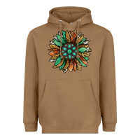 Toasted Coconut thanksgiving fall sunflower Heavyweight Hoodie - Jasminsmagicworld