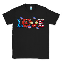 Black firefighter love Classic Tee - HRA Design Shop
