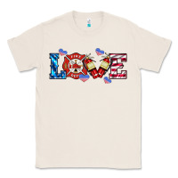 Natural firefighter love Classic Tee - HRA Design Shop