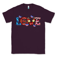 Plum firefighter love Classic Tee - HRA Design Shop