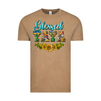 Vintage Coffee blessed yaya Vintage Tee - BarkalooDesign