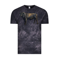 Cloud Black black angus bull Vintage Tee - RanaPortraitStore