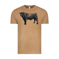 Black Angus Bull Vintage Tee | Teevron