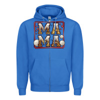 True Royal volleyball mama Zipper Hoodie - Jasminsmagicworld