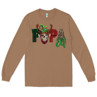Toasted Coconut papa elf skull Long Sleeve Tee - FaDigitalArtStudio