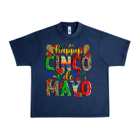 Navy happy cinco de mayo Urban Heavy Tee - Zillion Design Studio