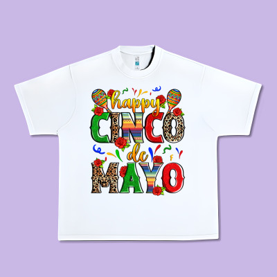Happy Cinco De Mayo Urban Heavy Tee Designed By Zillion Design Studio