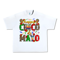 White happy cinco de mayo Urban Heavy Tee - Zillion Design Studio