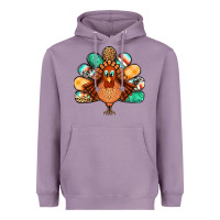 Lavender thanksgiving turkey Heavyweight Hoodie - Jasminsmagicworld