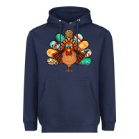 Navy thanksgiving turkey Heavyweight Hoodie - Jasminsmagicworld