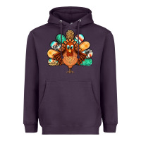 Plum thanksgiving turkey Heavyweight Hoodie - Jasminsmagicworld