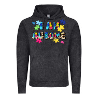 Vintage Black i am ausome Vintage Hoodie - JahusDesignShop