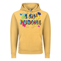 Vintage Mustard i am ausome Vintage Hoodie - JahusDesignShop