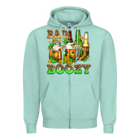 Seafoam bad and boozy with beer Zipper Hoodie - AdoDesignShop