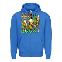 True Royal bad and boozy with beer Zipper Hoodie - AdoDesignShop
