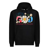 Black With God All Things Are Possible Premium Hoodie - MaliasSmallBusiness