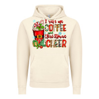 Vintage Artic i run on coffee and christmas cheer Vintage Hoodie - Zillion Design Studio
