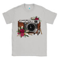 Moon Dust floral feather vintage camera Classic Tee - FaDigitalArtStudio