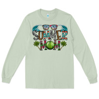 Matcha summer mom Long Sleeve Tee - CowhideDigitalArt