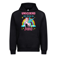 Unicorns Are Born In June Urban Hoodie | Teevron