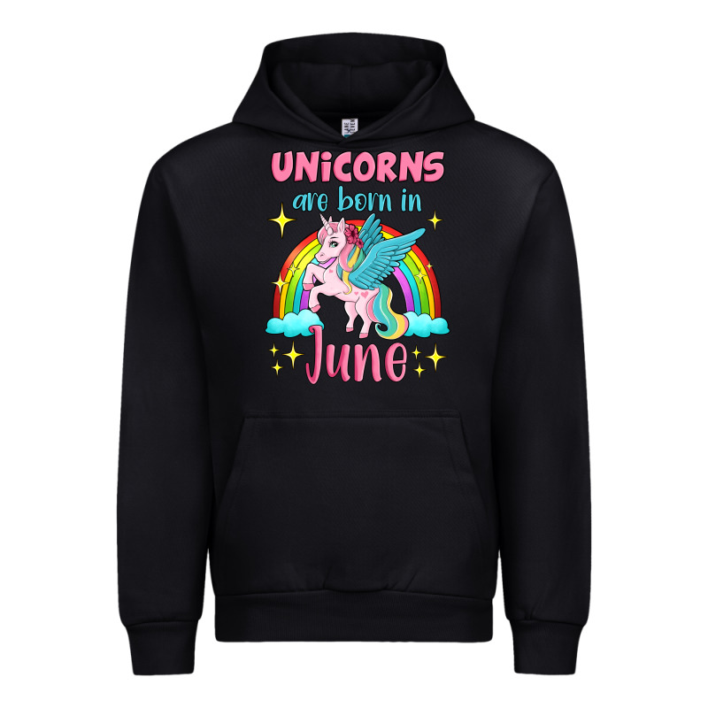 Unicorns Are Born In June Urban Hoodie by Jasminsmagicworld | Teevron