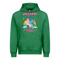 Emerald unicorns are born in june Urban Hoodie - Jasminsmagicworld