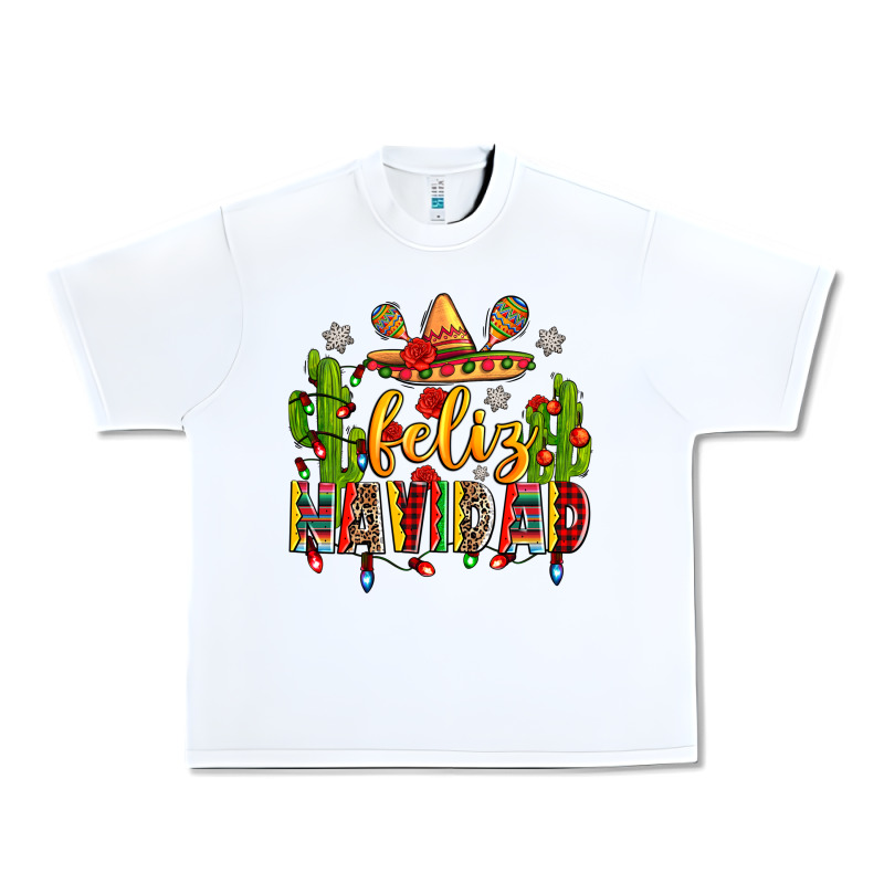 Feliz Navidad Urban Heavy Tee by Zillion Design Studio | Teevron