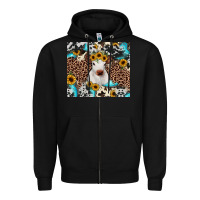 Black western calf Zipper Hoodie - JahusDesignShop