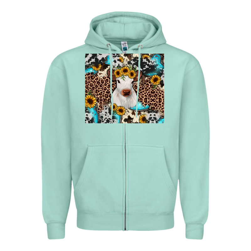Western Calf Zipper Hoodie by JahusDesignShop | Teevron