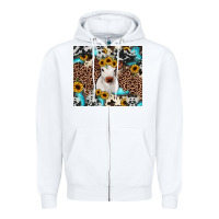 White western calf Zipper Hoodie - JahusDesignShop