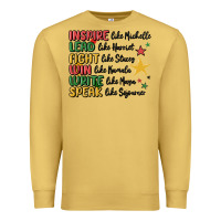 Antique Gold black history malia Premium Sweatshirt - MaliasSmallBusiness