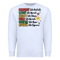 White black history malia Premium Sweatshirt - MaliasSmallBusiness