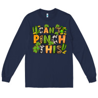 Navy St. Patrick's Can't pinch this Long Sleeve Tee - OliviaCreatesArt